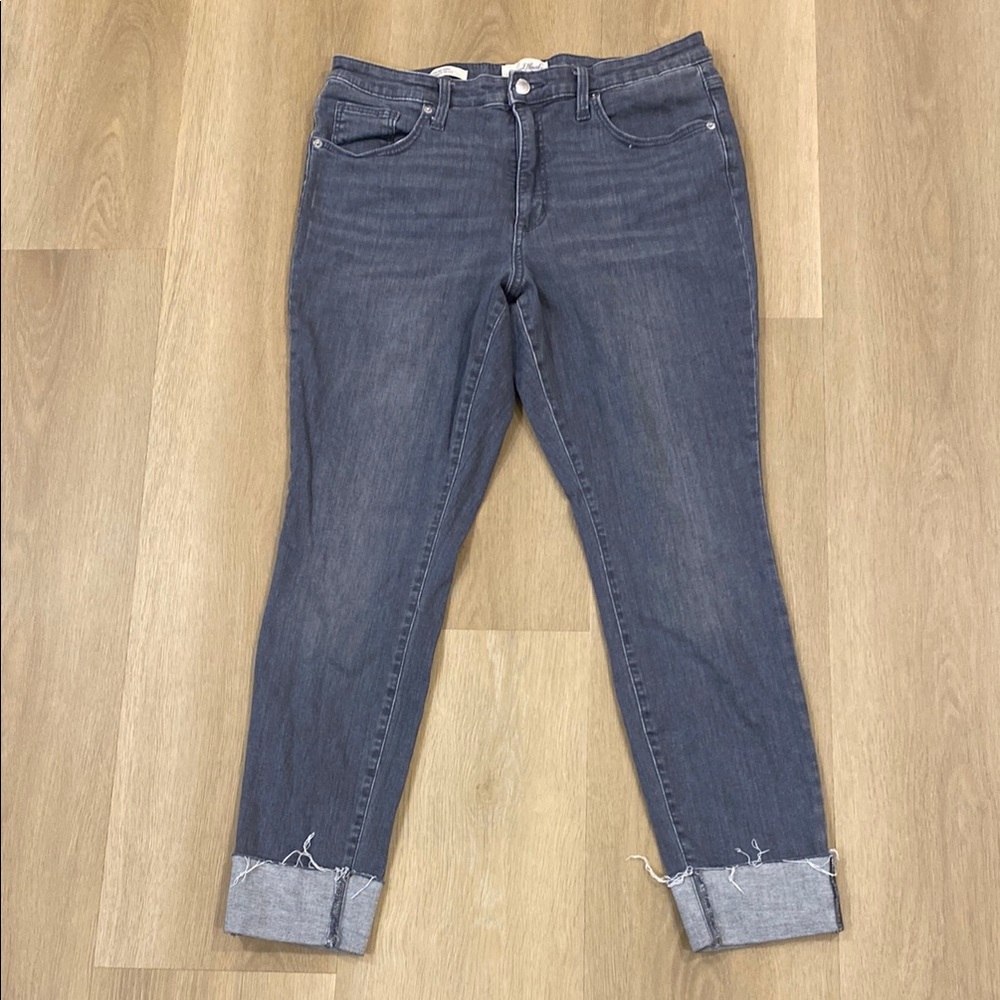 Universal Thread High Rise Skinny Women's Gray Jeans 14/ 32R